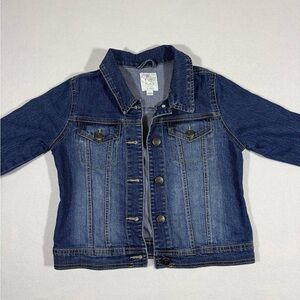 Est 1989 Place Girls’ Denim Jean Jacket Children’s Place Size Large 10/12 EUC